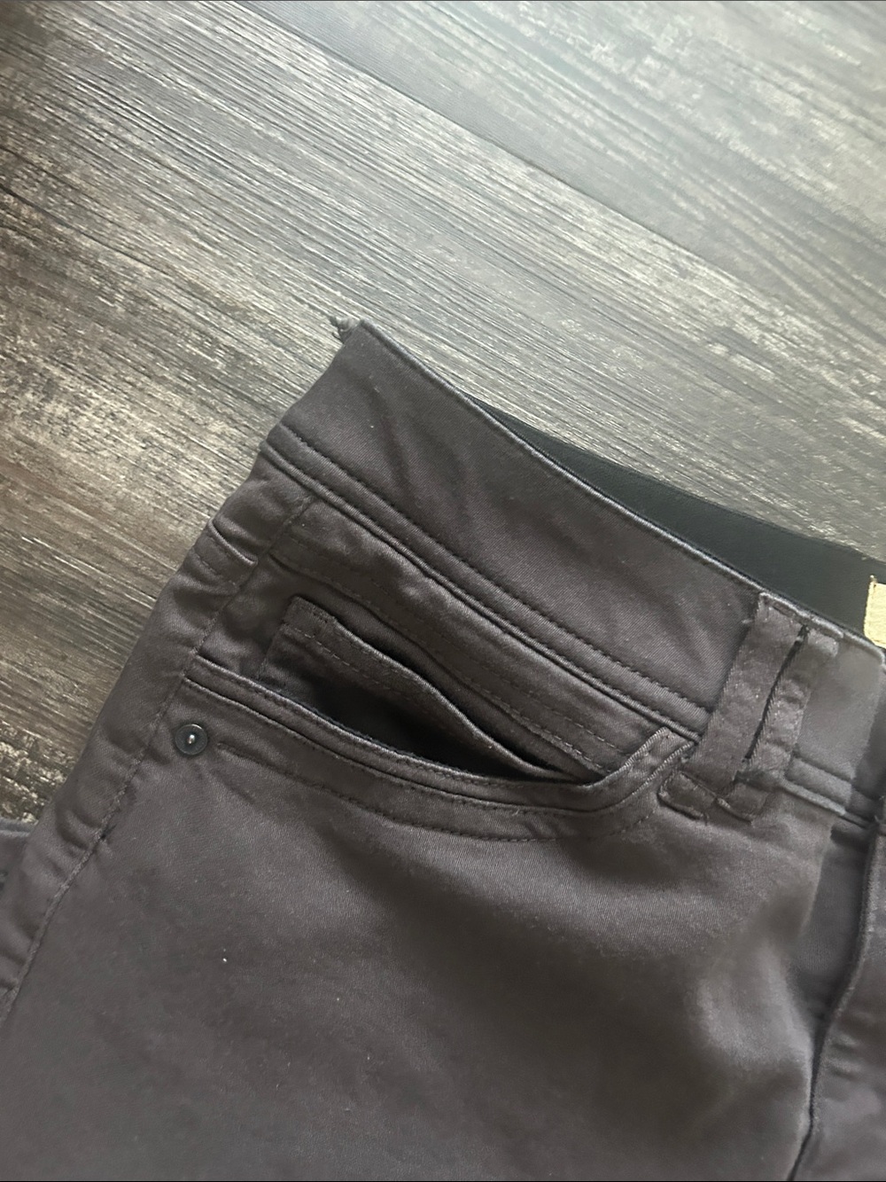 Democracy Brown Skinny Ankle Pants - Picture 4 of 6
